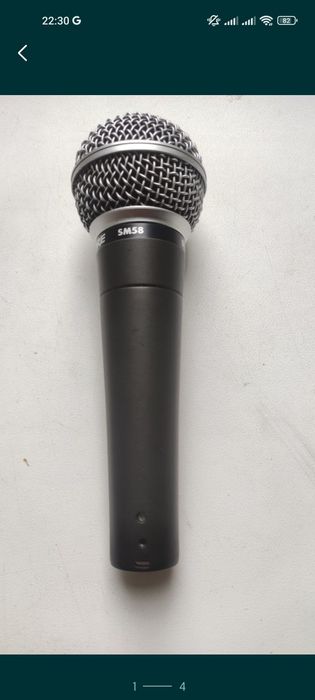 Shure sm 58 USA мікрофон
