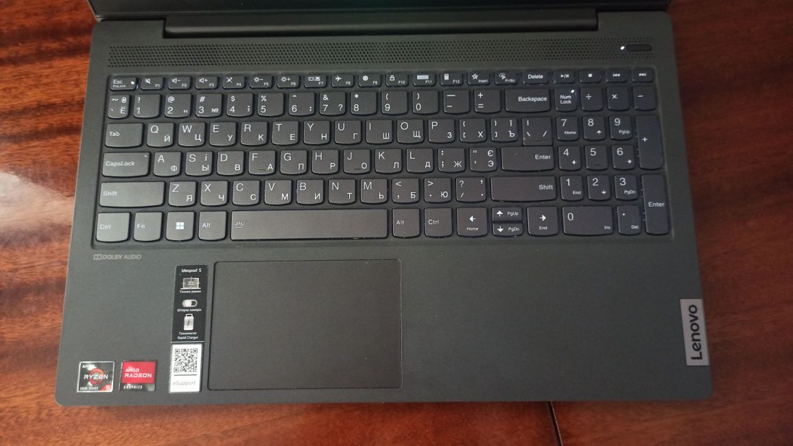 Ноутбук Lenovo IdeaPad 5 15ALC05 Graphite Grey - відмінний стан