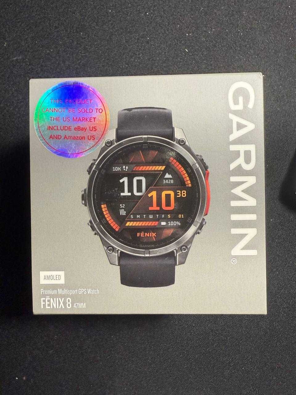 Смарт годинник Garmin Fenix 8 47 mm Amoled Slate Gray