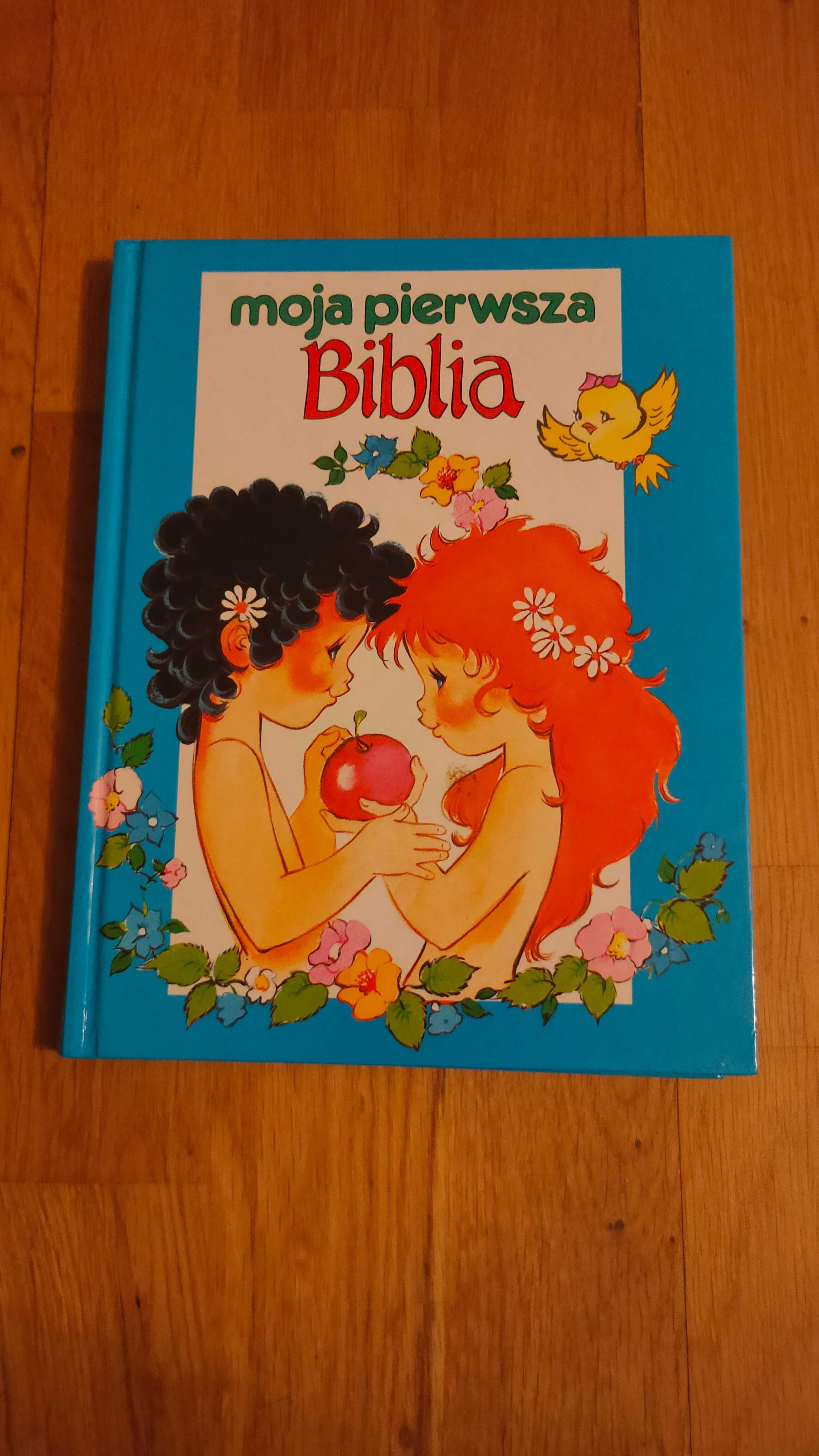 Moje pierwsza Biblia prezent na pierwsza komunia Święta