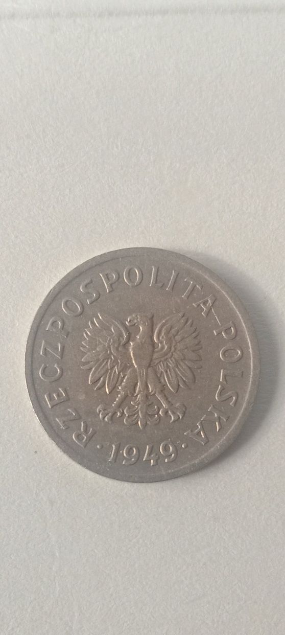 10 groszy 1949 miedzionikiel