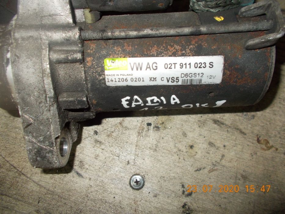 Rozrusznik Skoda Fabia I