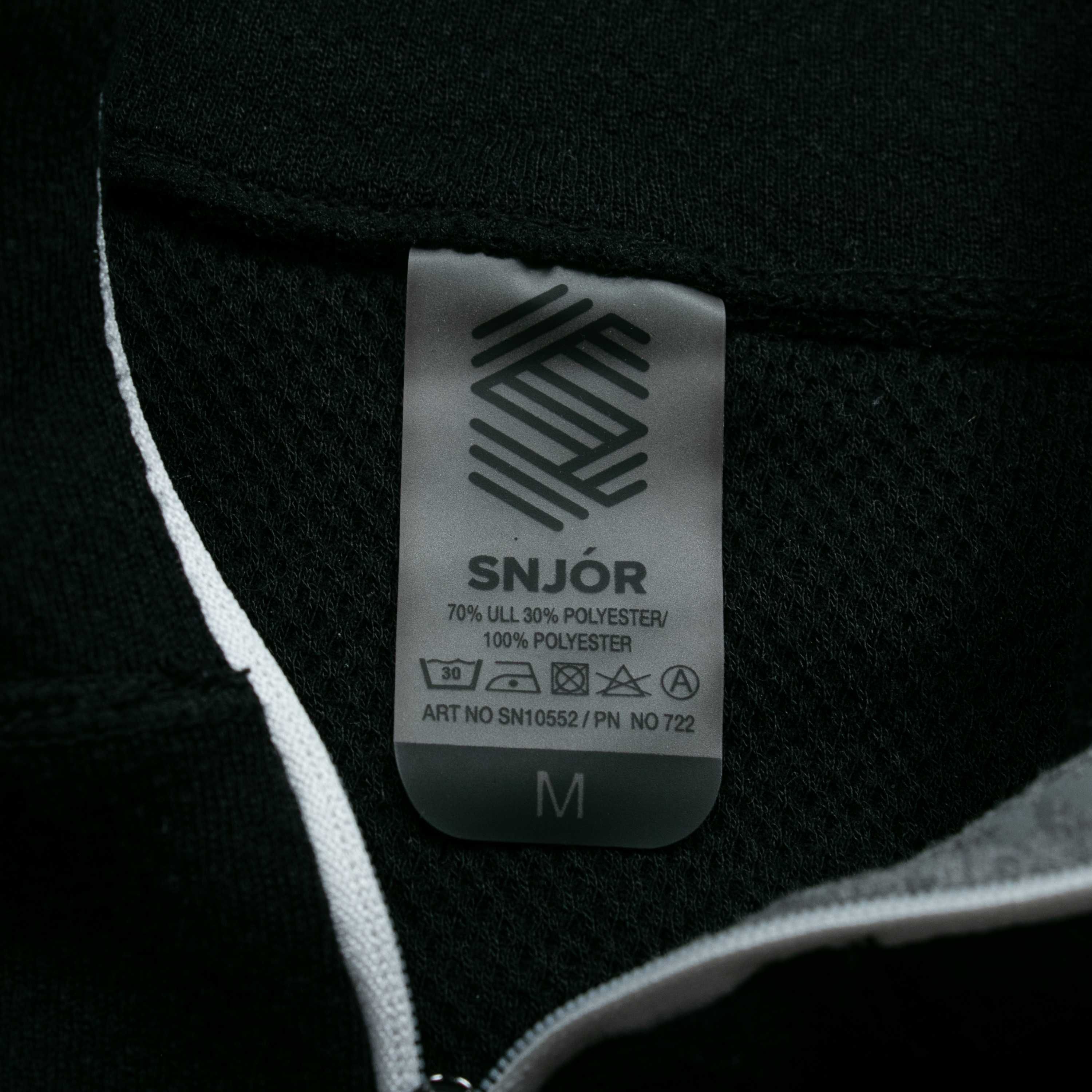 Snjór koszulka termiczna wełniana rozpinana halfzip M