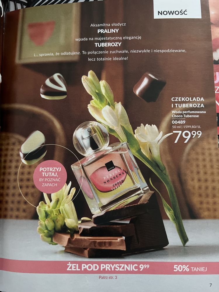 Wody perfumowane Nowość Avon owocowo-kwiatowe