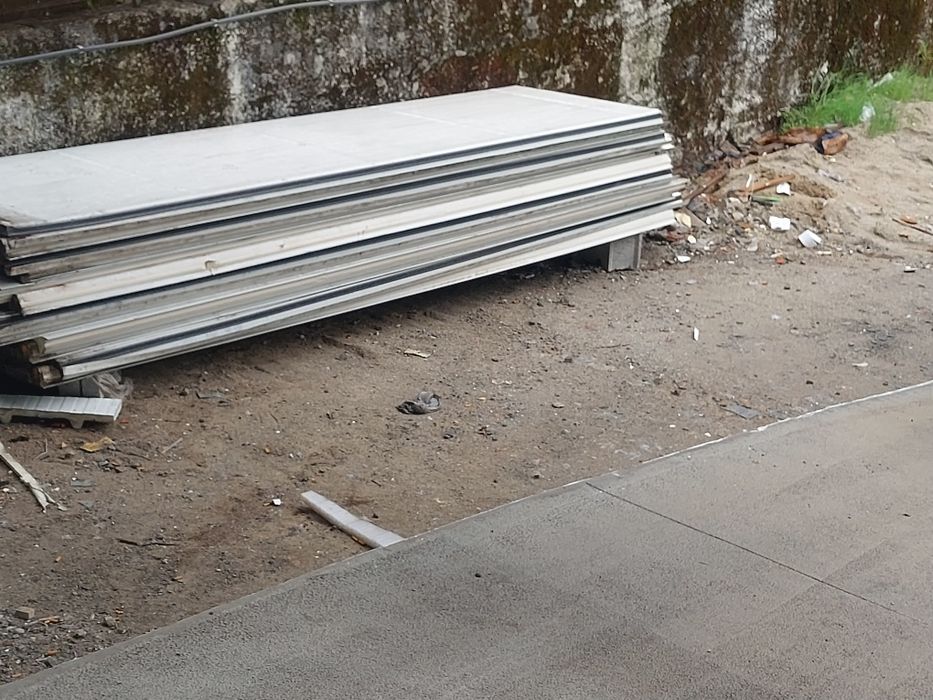 Telhas Sandwich Cobertura 3cm 3 ondas