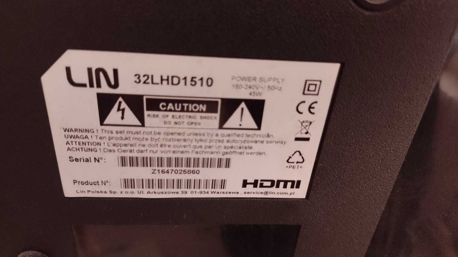 Telewizor Lin 32 cale