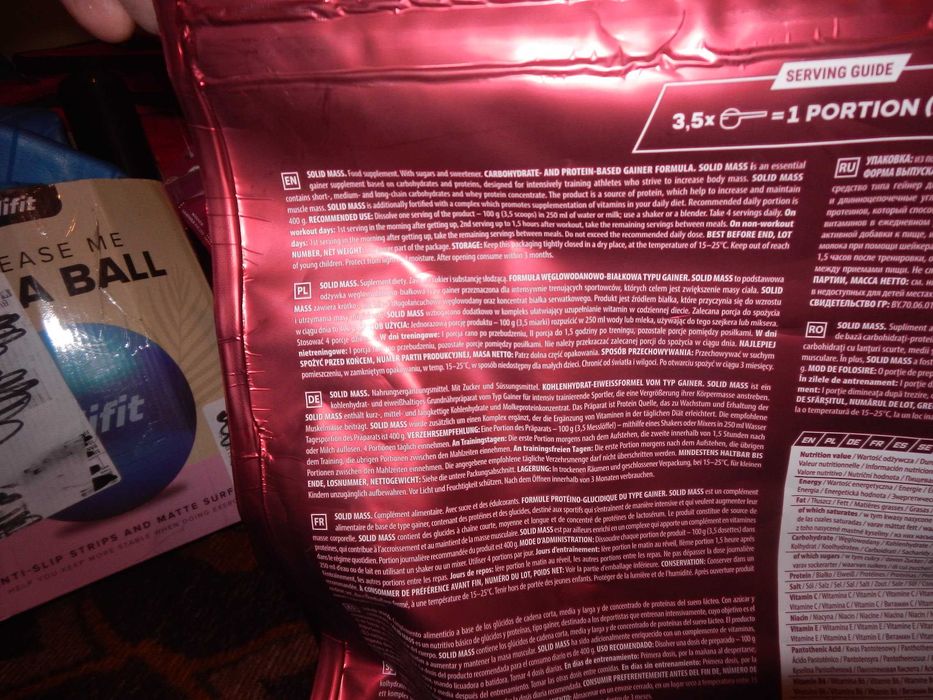 Wyprzedaż->TREC GAINER XXL 3000G SOLID MASS czekolada na masę ,białko!