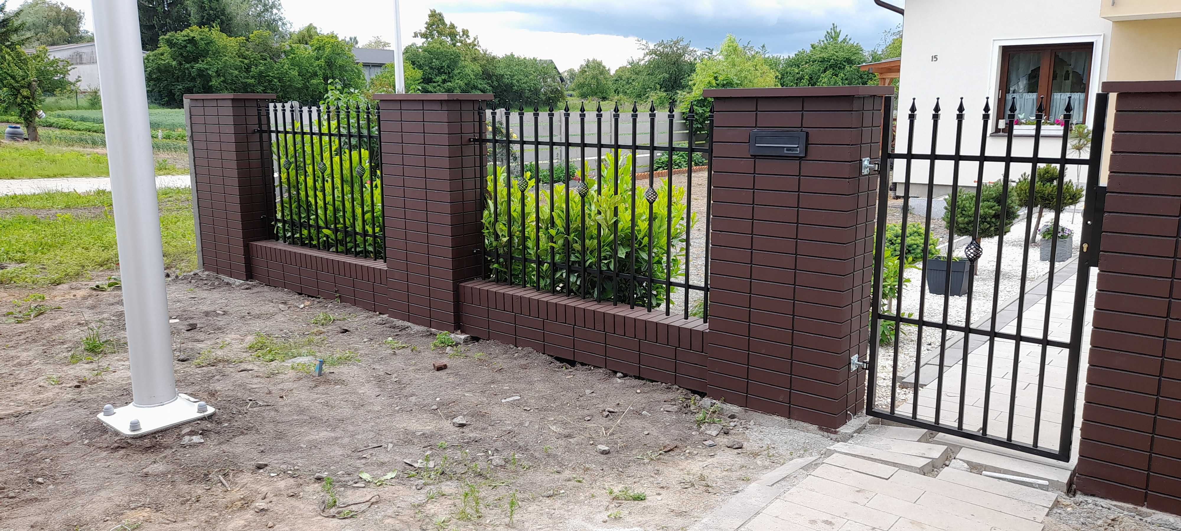 Ala klinkier, Imitacja Klinkieru, bloczek ogrodzeniowy podmurówka płot