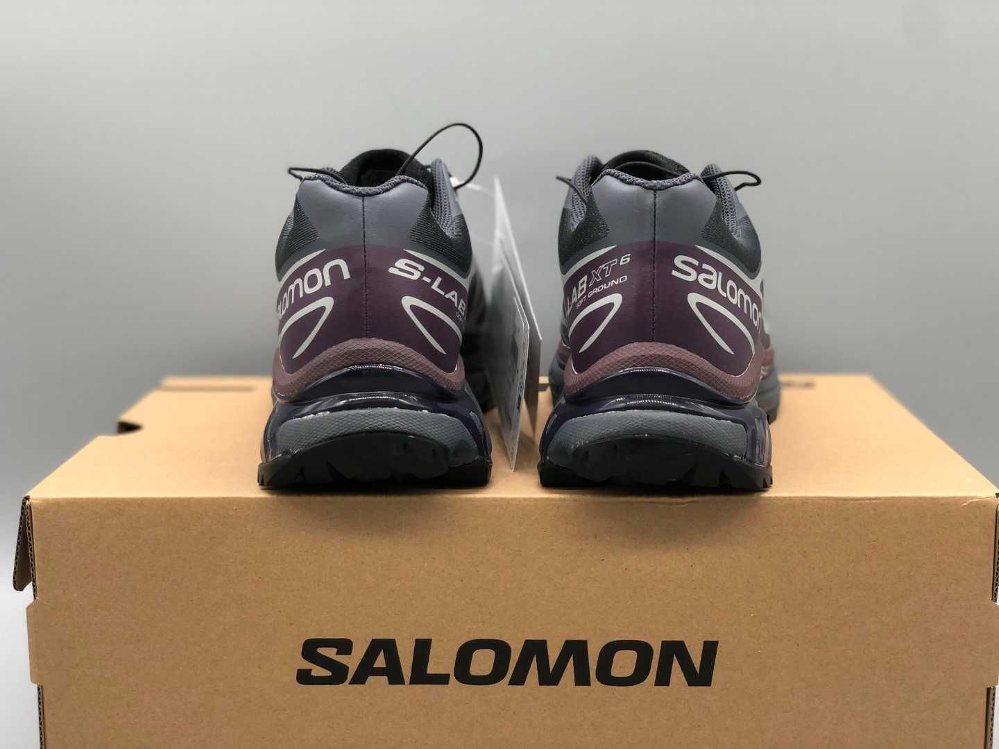 Кросівки Salomon XT-6 Advanced 'Ebony Evening Blue' Трекінгові Саломон