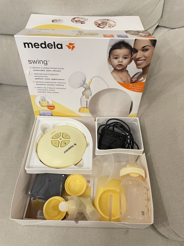 Молоковідсмоктувач medela swing