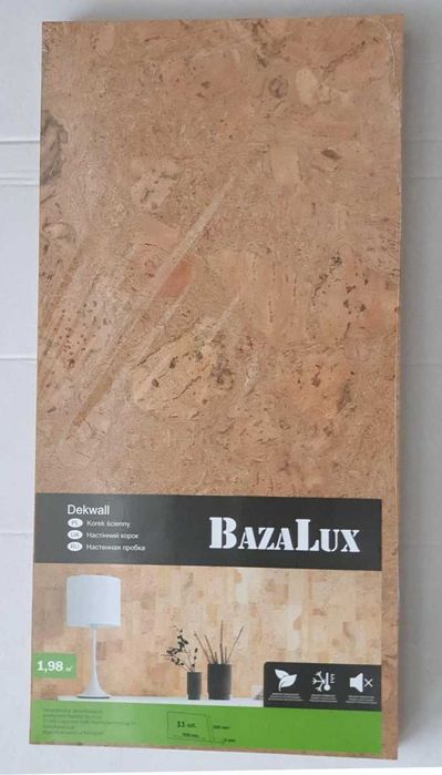 Коркові панелі для стін Twist, шпалери коркові