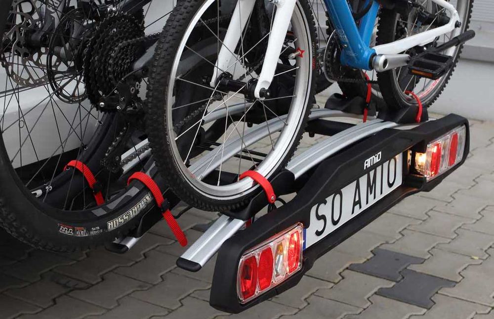 Bagażnik rowerowy na hak  3 rowery GODNY POLECENIA NOWY