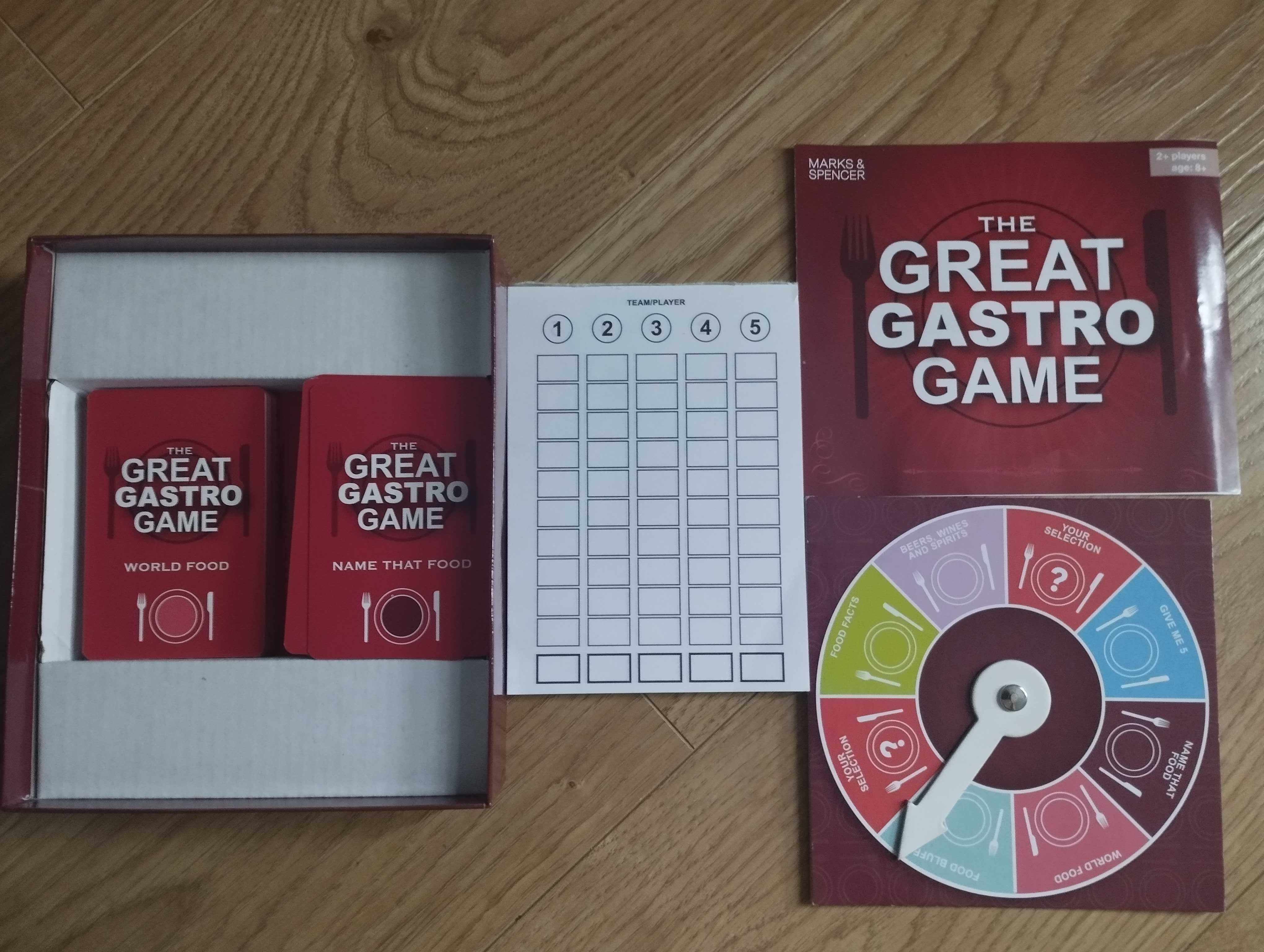 The Great Gastro Game - gra w j. angielskim