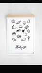 Nowy plakat Follygraph Słodycze 30×40 cm styl skandynawski