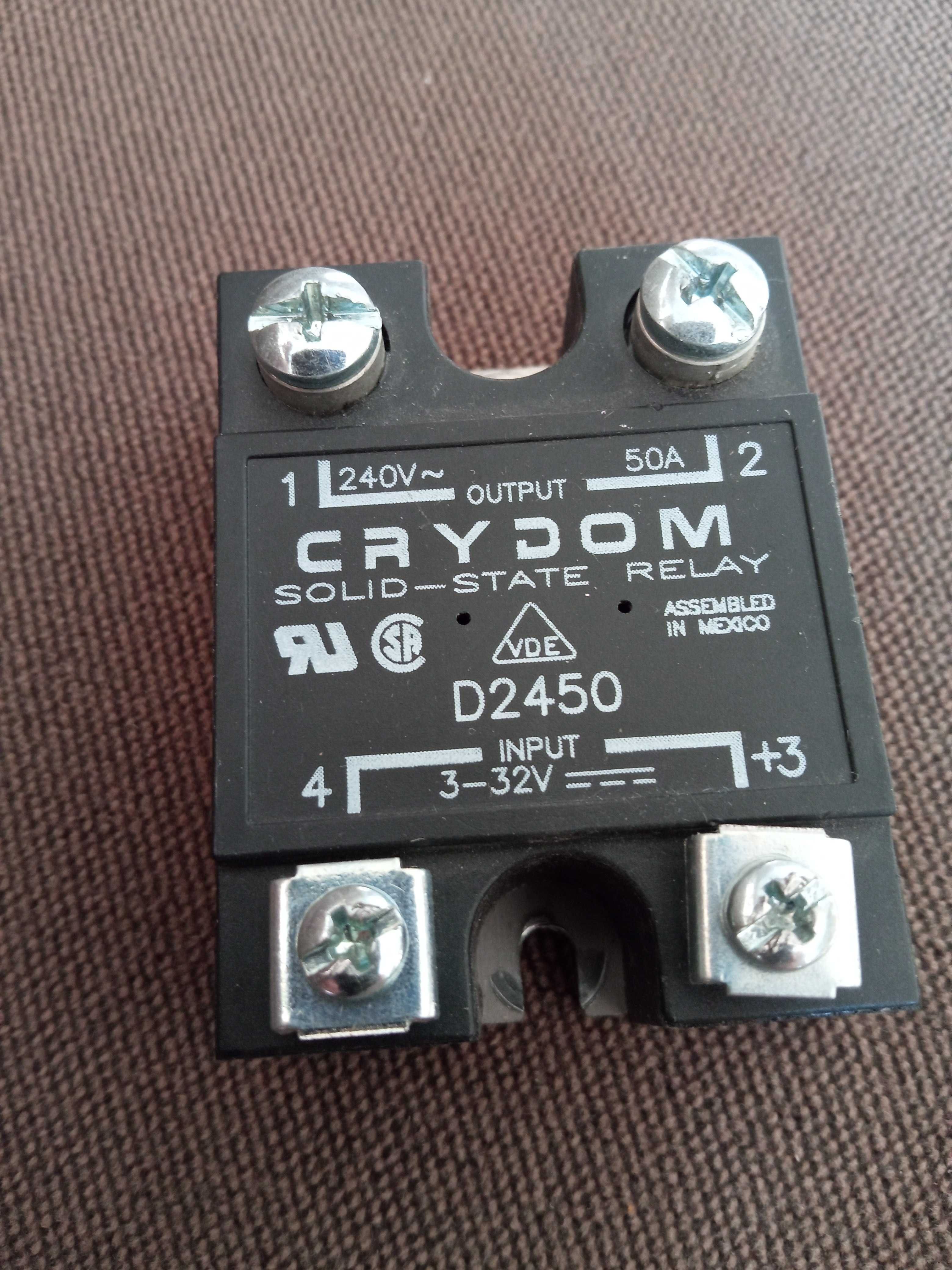 Przekaźnik półprzewodnikowy CRYDOM D2450 SSR 240VAC 50A