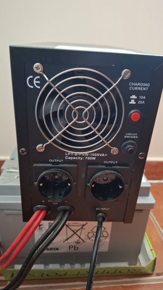 ДБЖ з правильною синусоїдою LogicPower LPY-B-PSW-1000VA (4151)