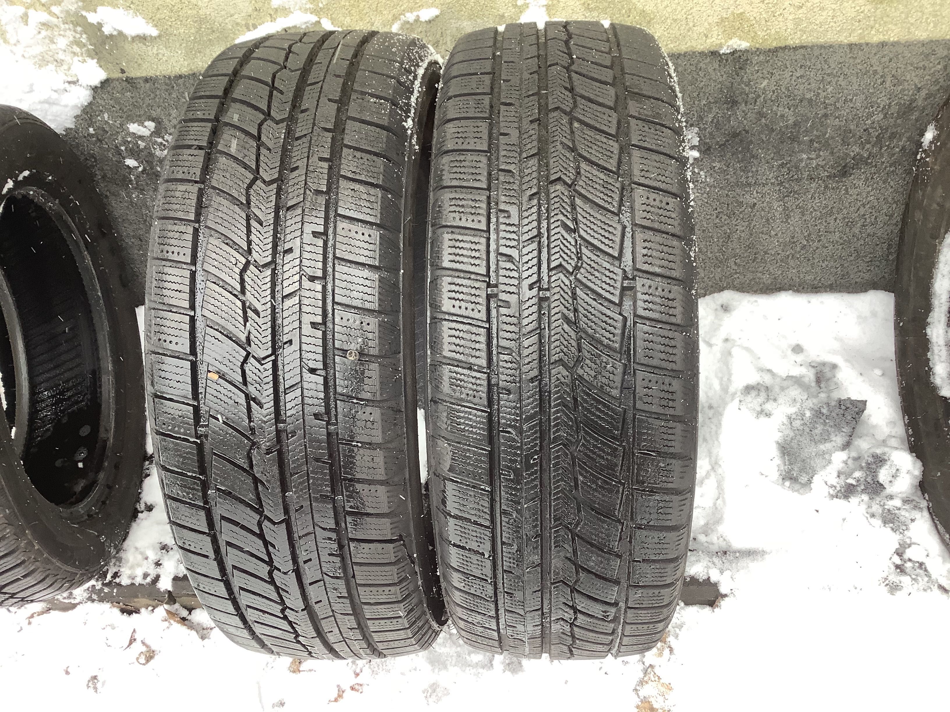 CHENGSHAN 195/60r15  2szt opony zima zimowe 6.8mm 2017r