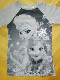 Bluzka C&A Disney Frozen 134/140 -Kraina Lodu - stan jak Nowa