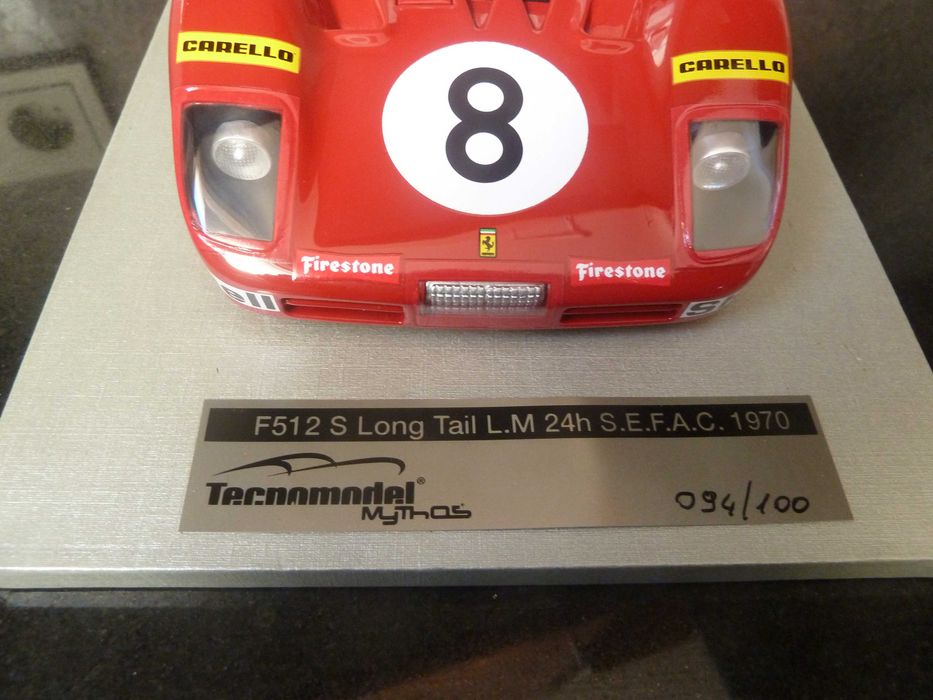 1:18 Tecnomodel, Ferrari 512S, Regazzoni, LeMans 70 AutoArt Minichamps