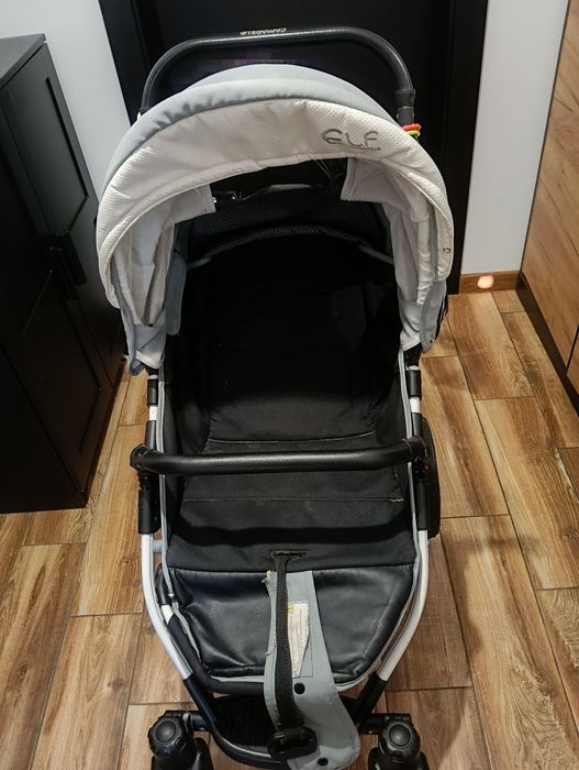 Wózek spacerowy, spacerówka Camarelo elf + śpiwór, mufka