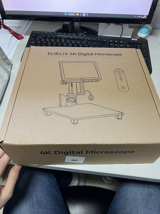 Microscópio Digital 4K chip SONY 2000x