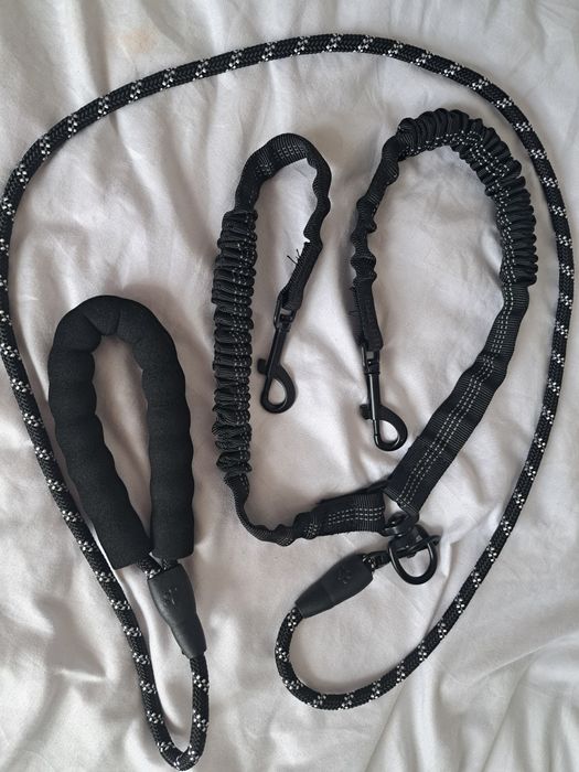 Nowa smycz dla dwóch psów 180cm