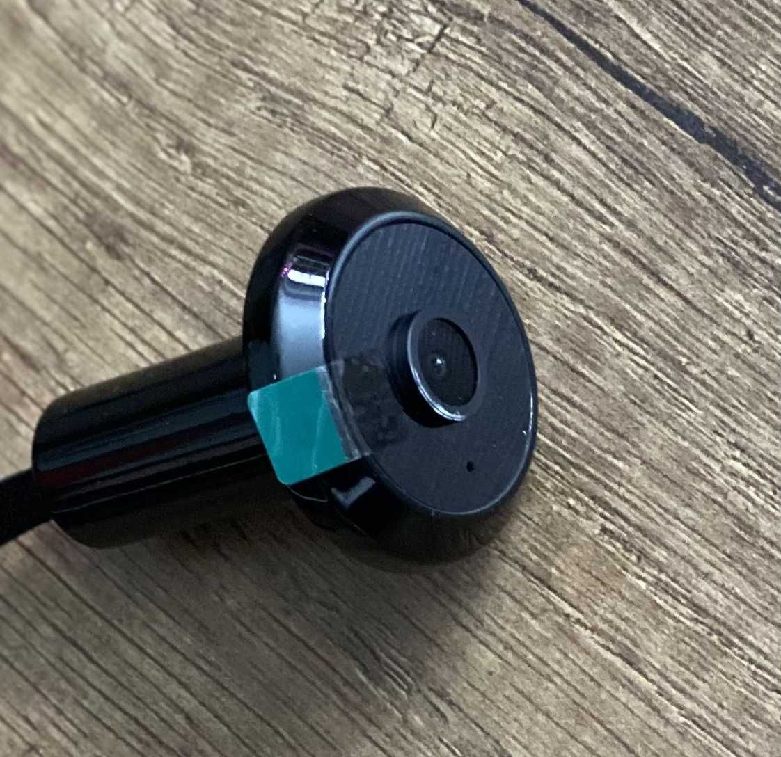 Czarny judasz wizjer ukryta kamera WIFI Tuya LCD z baterią