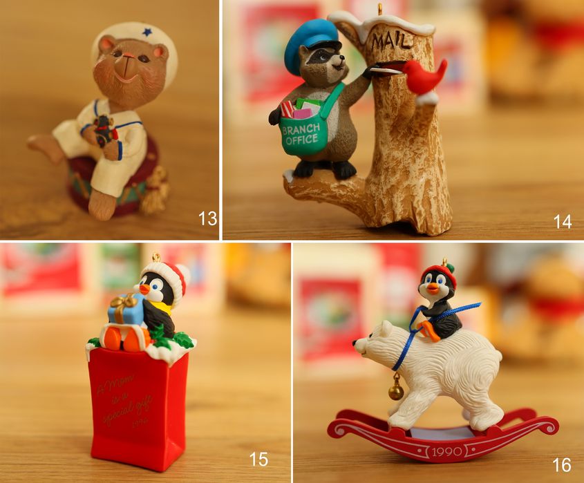 Іграшки на ялинку / Hallmark / різдвяні іграшки