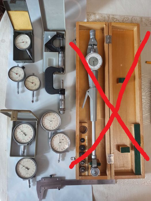 Вимірювальні інструменти часів СРСР в асортименті