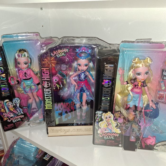 Лялька монстер хай лагуна блу