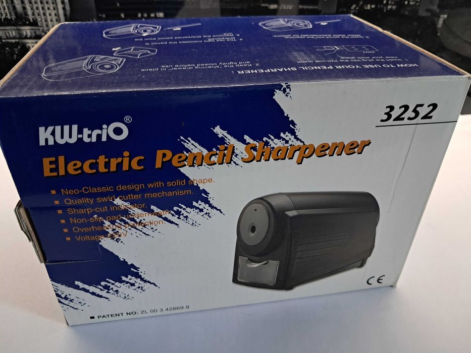 Elektryczna temperówka do ołówków/kredek