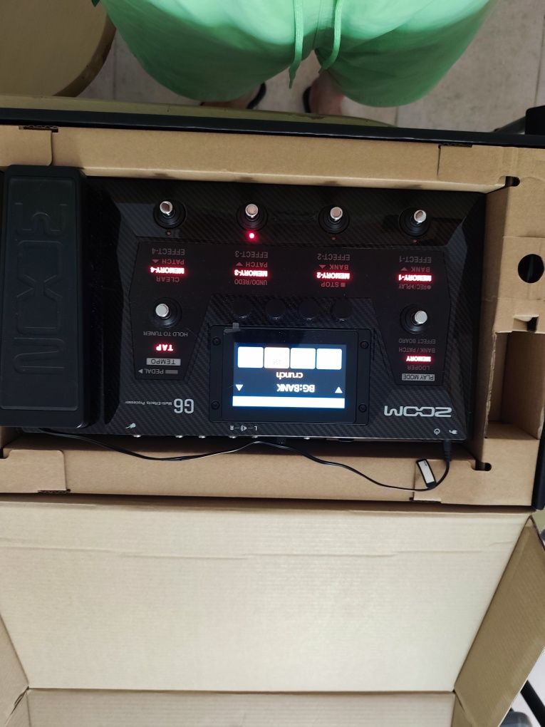 Zoom g6 como nova