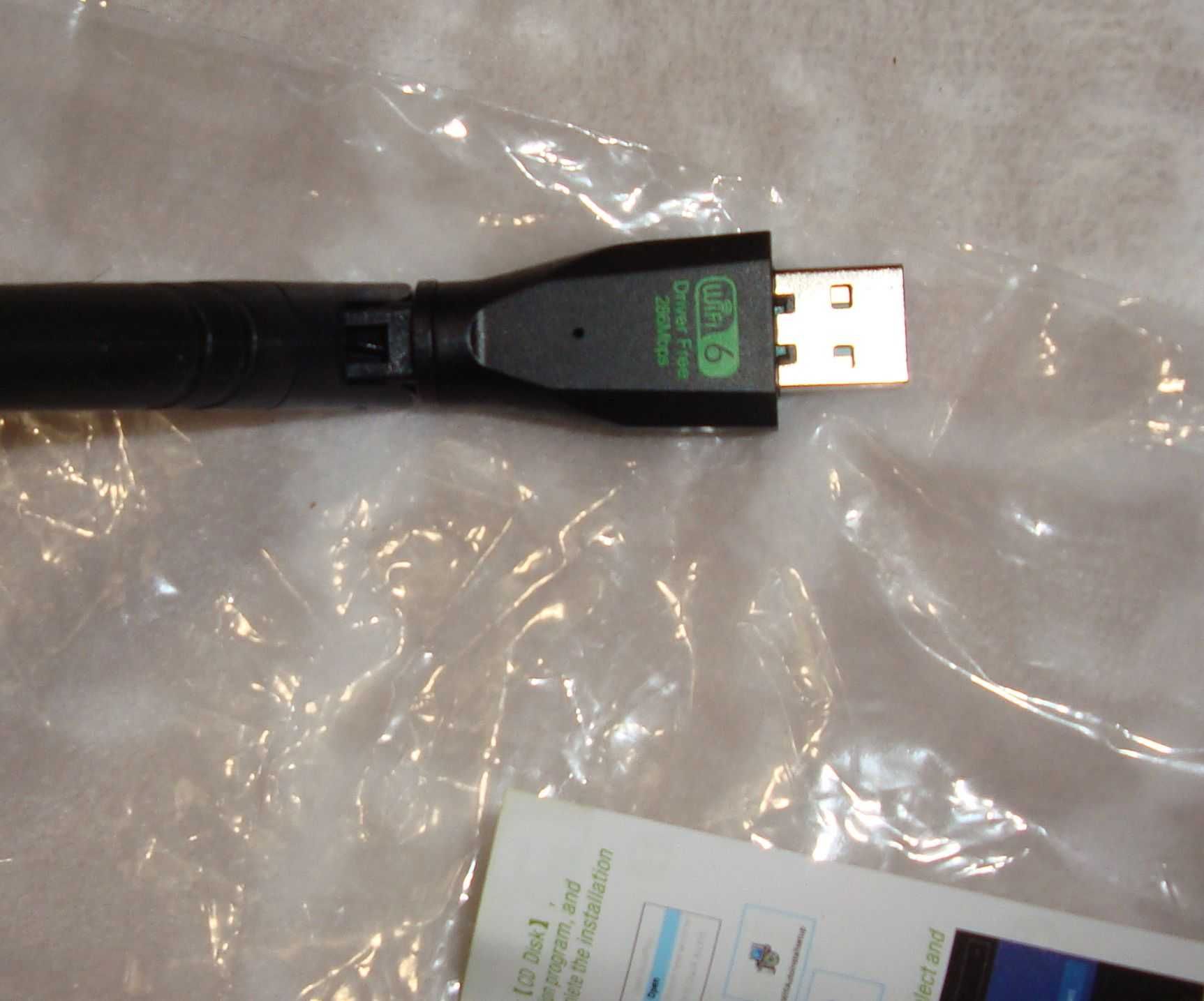 WIFI 6 USB адаптер FENVI AX286 Потужне приймання 2,4 ГГц