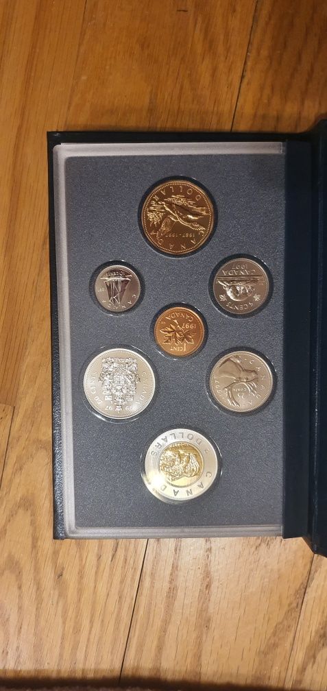 Річний набір монет Канади 1997 рік(Пруф)/ годовой набор монет