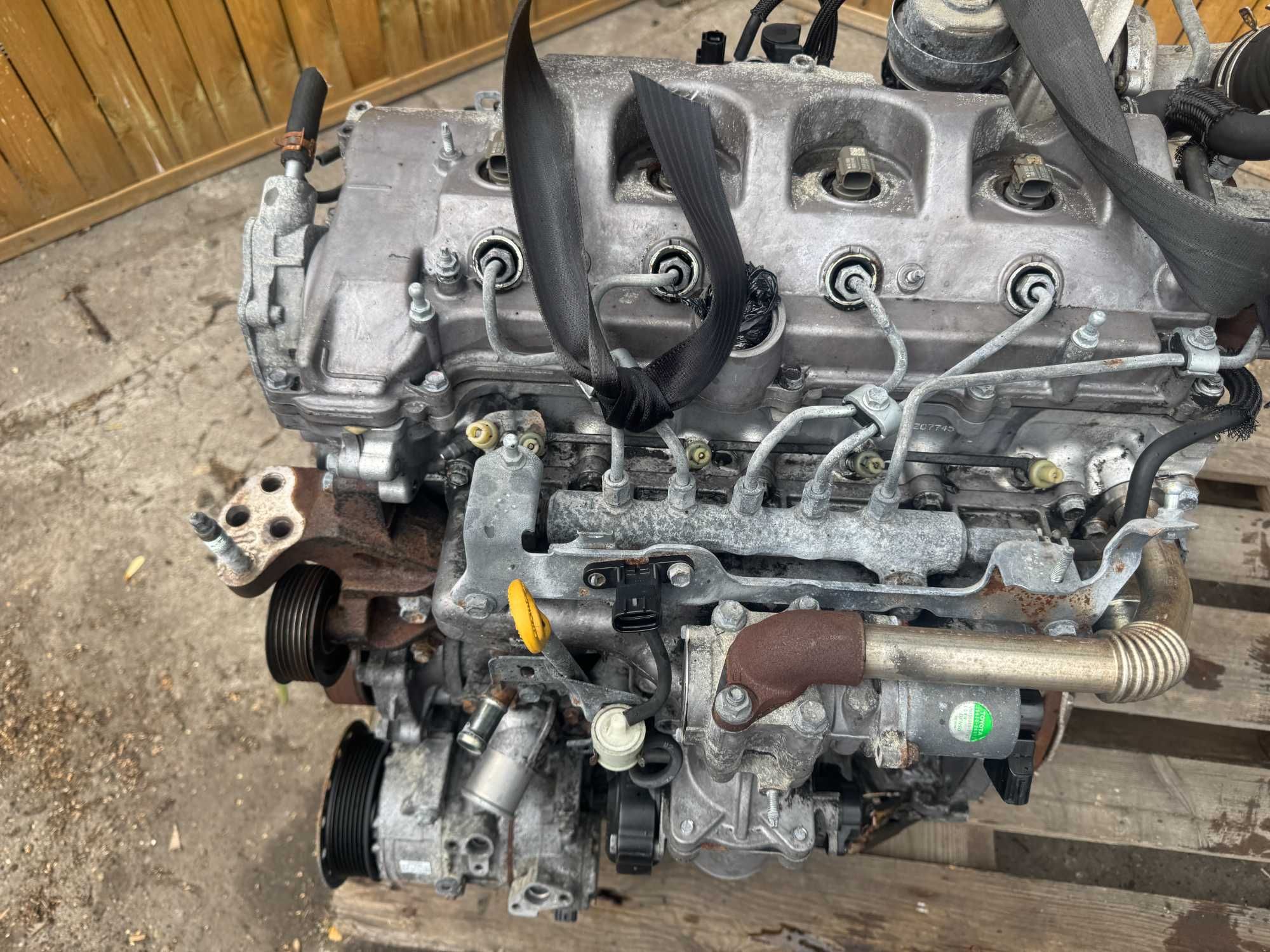 silnik 2ad ftv 2.2 d4d toyota rav 4 07r. kompletny 193 tys