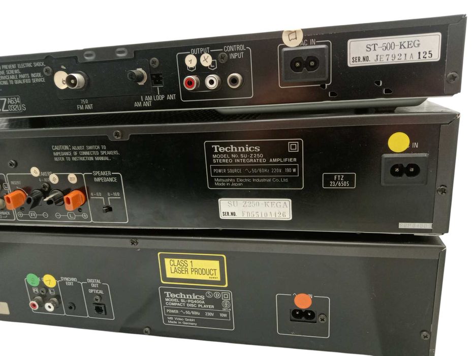 Wieża Technics SL-PG400A | SU-Z250 | ST-500