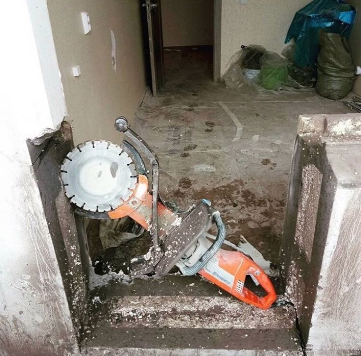 Алмазне Буріння [Сверління) отворів Алмазна різка бетону