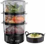 Parowar Russell Hobbs 7L czarny 400W (OPIS)
