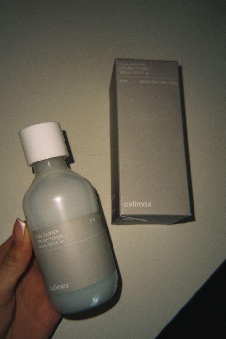 Celimax Dual Barrier Creamy Toner 150ml для чутливої сухої шкіри