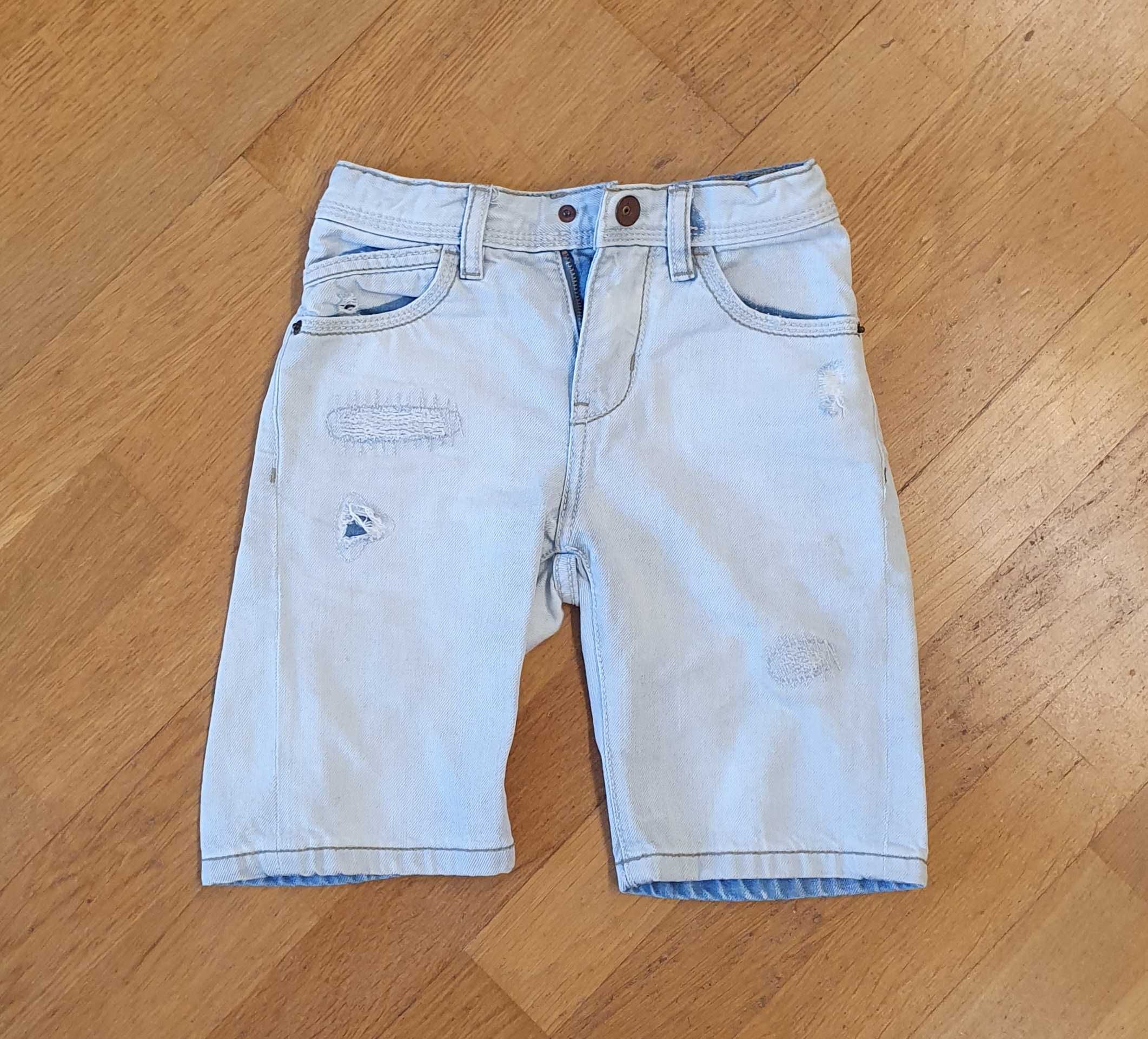 Детские ZARA 110см джинсовые шорты для мальчика