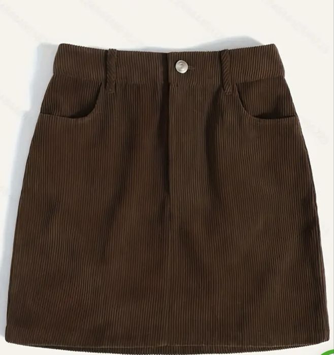 Спідниця з мікровельвету