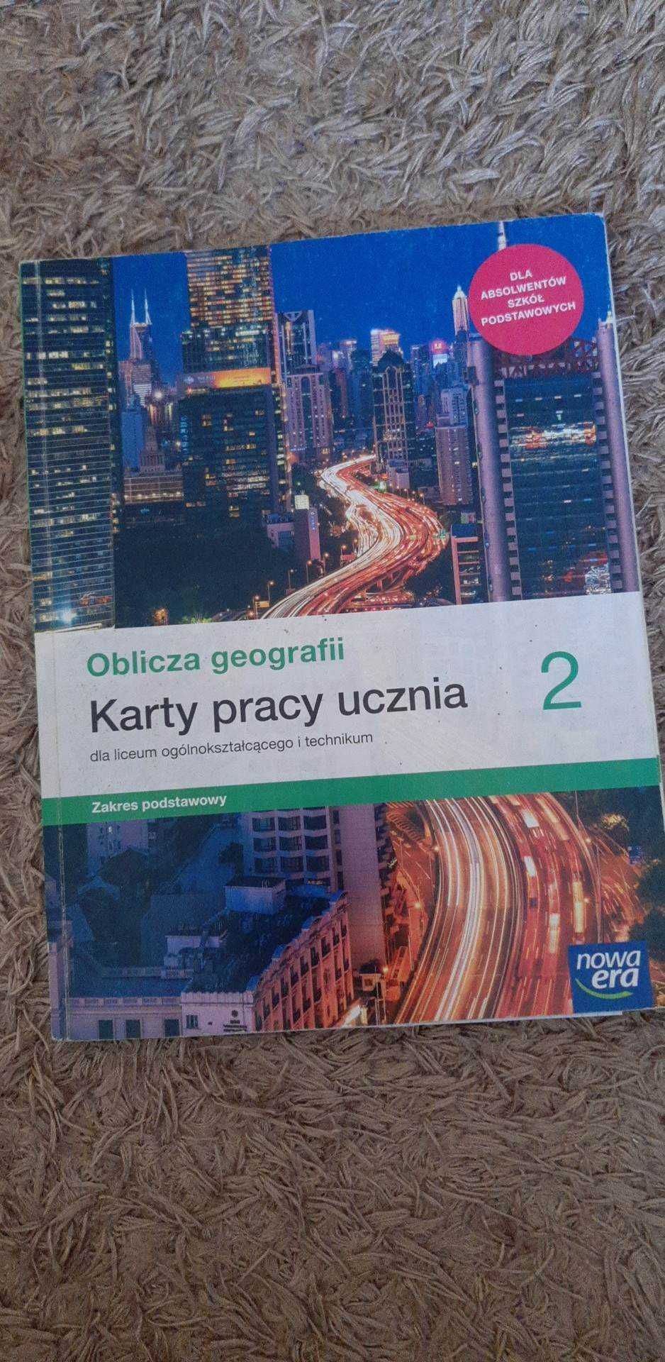 Oblicza geografii 2 karty pracy