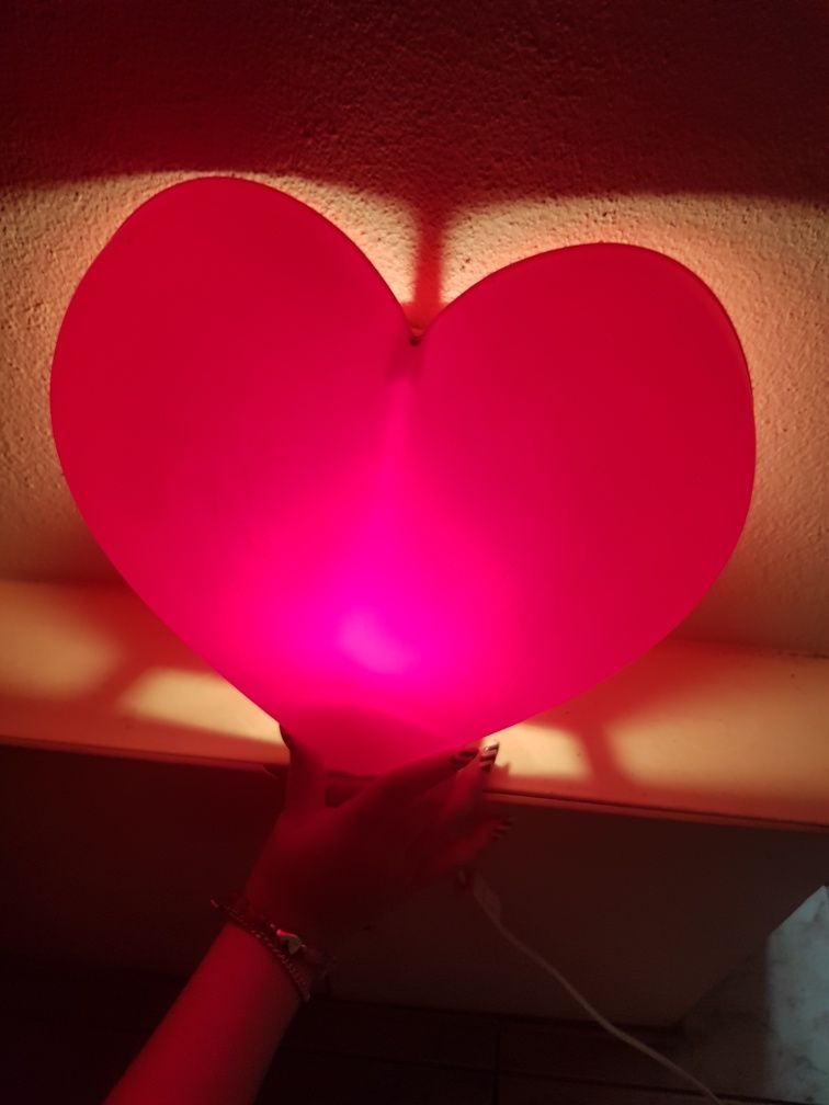 Lampka nocna serduszko IKEA
