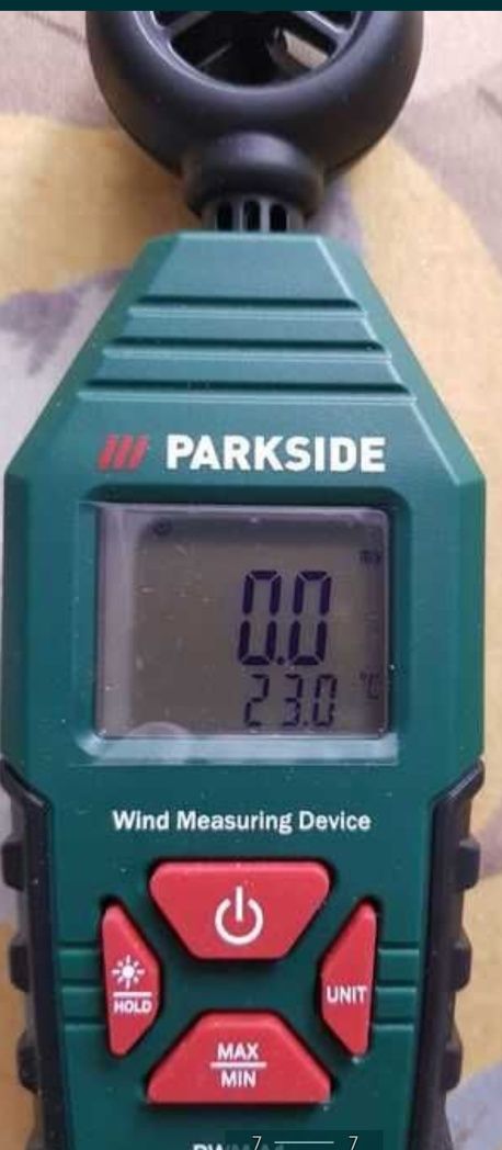 Анемометер Parkside PWM A1 , новий.