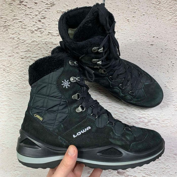 оригінал lowa calceta goretex зимові кросівки trinsulate hightop mid