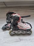 Spokey Ribon - łyżworolki czerwone M(36-39)