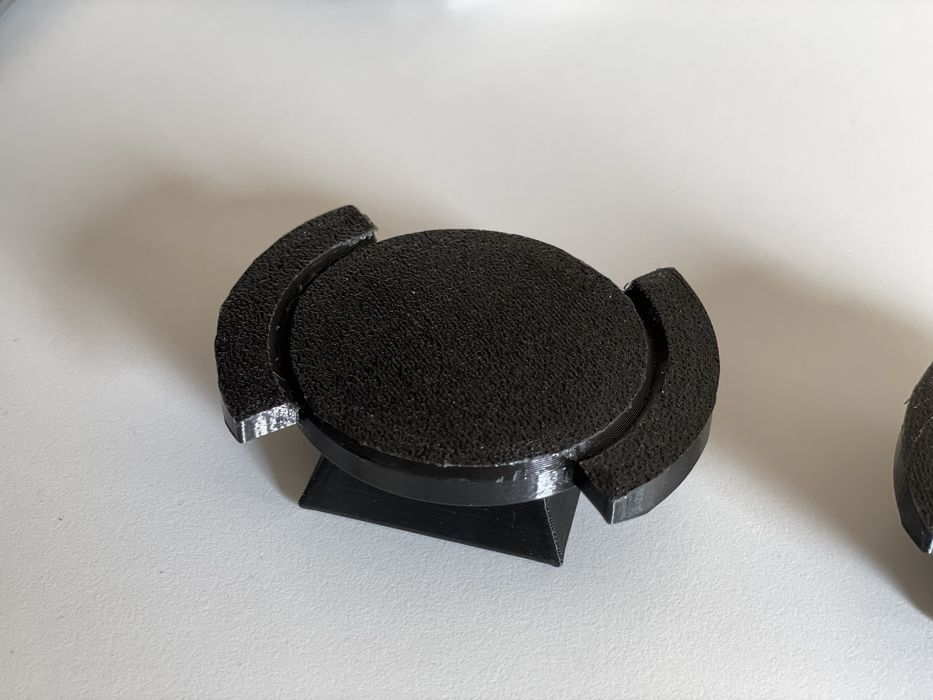 Szybkozłącze, głowica, mocowanie echosondy Toslon na statywie foto.