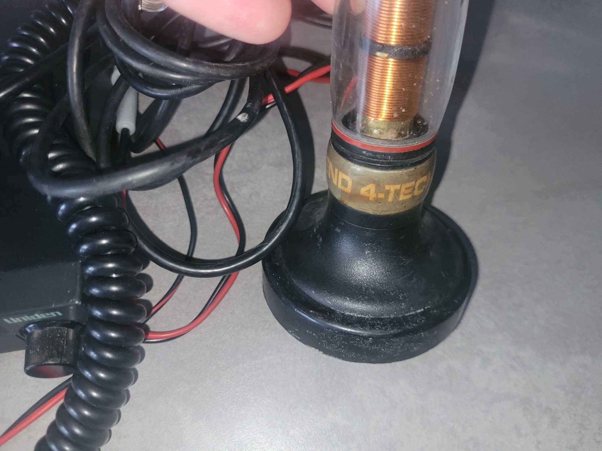 Zestaw CB Uniden Pro 510xl, antena