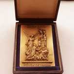 Medalha de Bronze da Igreja Matriz da Póvoa de Varzim 1988 em Estojo