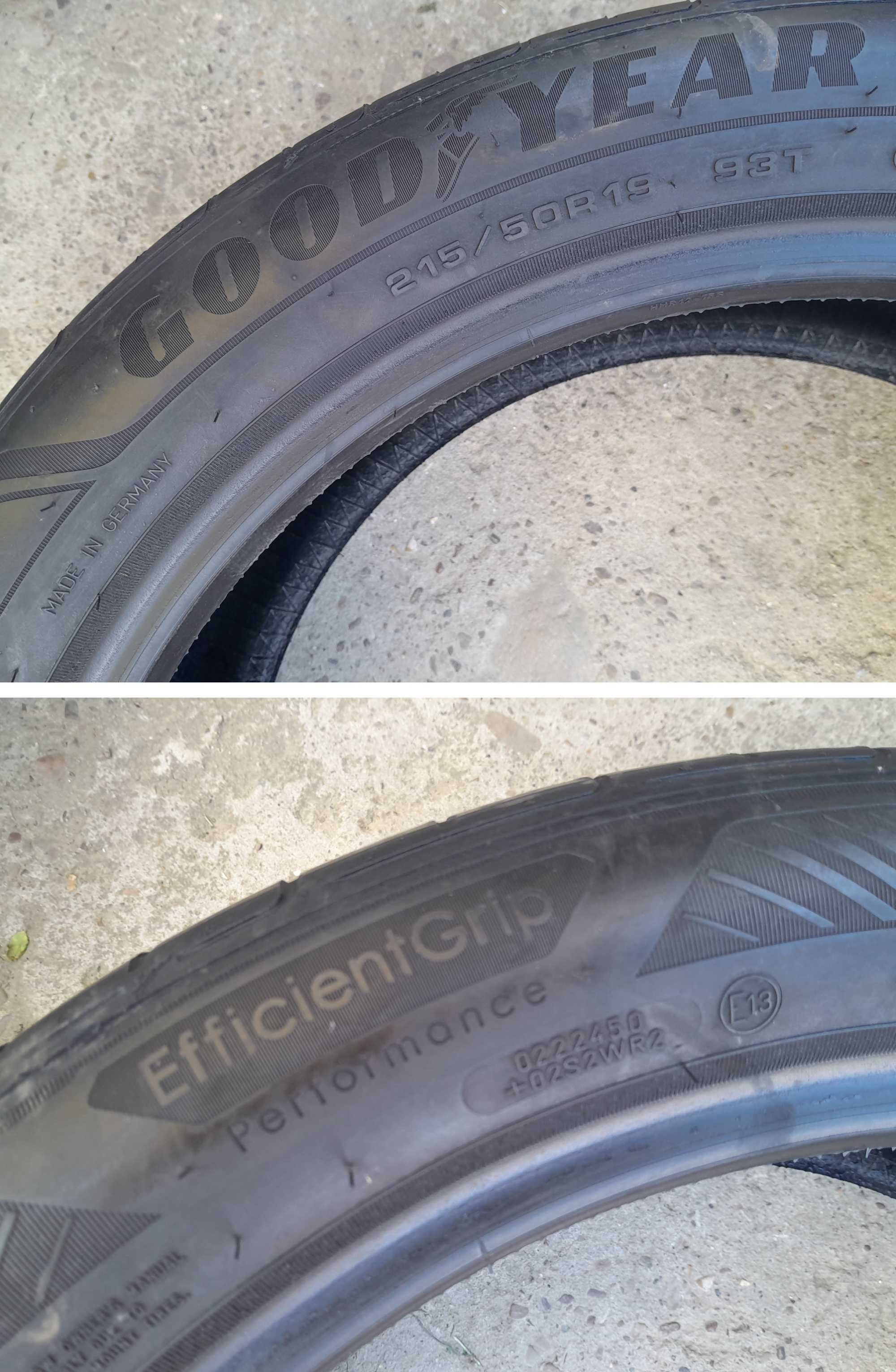 215 50 19 Goodyear 4шт Шини літні резина летние літо 215/50 r19 (Л71)
